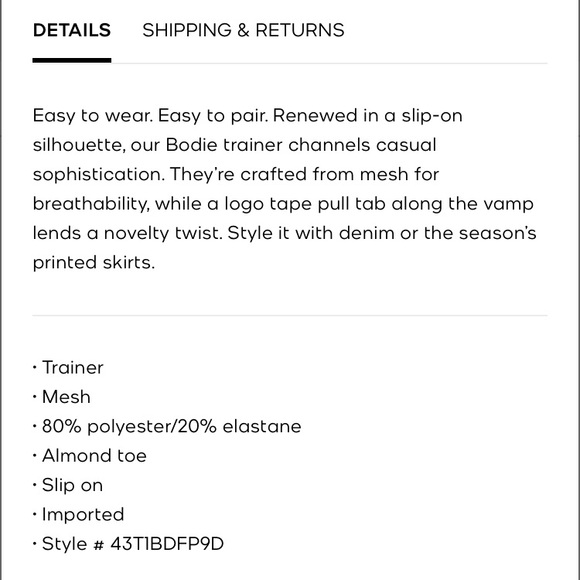 New: Michael Kors Brodie Slip On Trainer. Black. Size 9 - Picture 4 of 10